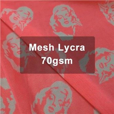 ML70 Custom Print Mesh Lycra 70gsm